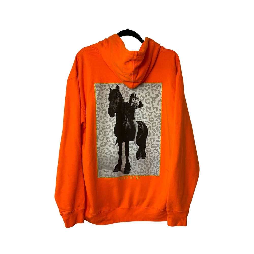 Shania Twain Queen Of Me Orange Hoodie Size Large
